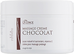 Massagecreme für Gesicht und Körper Schokolade - La Grace Chocolate Massage Creme — Bild N3