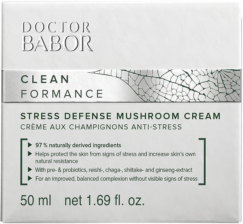 Gesichtscreme  - Babor Doctor Stress Defense Mushroom Cream — Bild N2