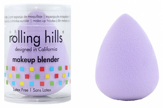 Make-up Schwämmchen helllila - Rolling Hills Makeup Blender Light Purple — Bild N1