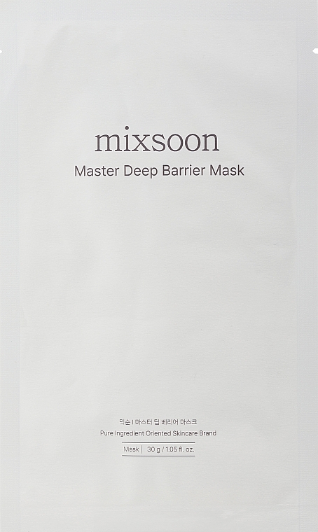 Regenerierende Gesichtsmaske - Mixsoon Master Deep Barrier Mask — Bild N1