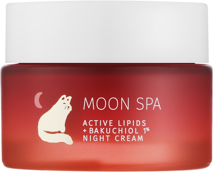 Nachtcreme für das Gesicht mit Bakuchiol - Yope Moon Spa Active Lipids + Bakuchiol 1% Night Cream — Bild N1