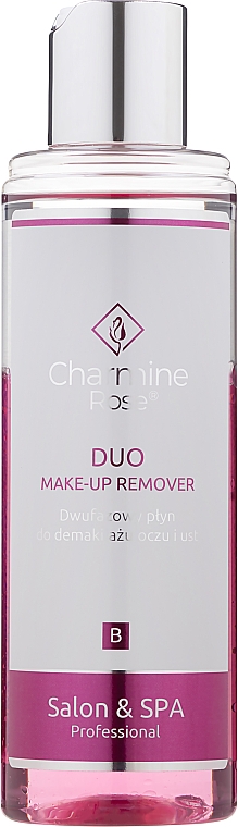 2-Phasiger Make-up Entferner für Augen und Lippen - Charmine Rose DUO Make-up Remover — Bild N1