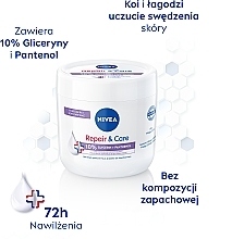 Creme für trockene und empfindliche Haut - NIVEA Repair & Care Deep Moisture Serum Body Cream  — Bild N8