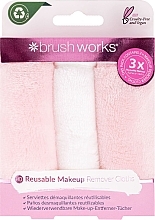 Düfte, Parfümerie und Kosmetik Wiederverwendbare Make-up-Entferner-Tücher - Brushworks Reusable Makeup Remover Cloths