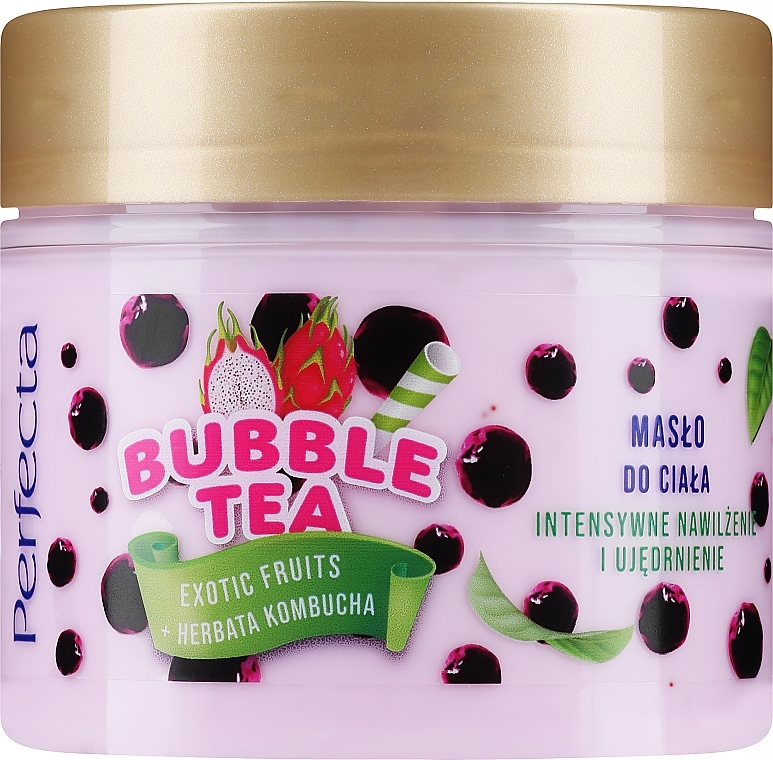 Körperbutter Exotische Früchte und Kombucha - Perfecta Bubble Tea Exotic Fruits + Kombucha Tea — Bild N1