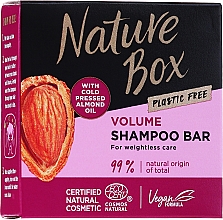 Festes Shampoo mit Mandelöl inkl. Seifendose - Nature Box Shampoo Bar Almond Oil — Bild N4