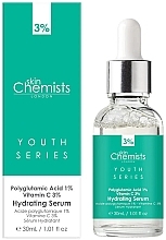 Gesichtsserum - Skin Chemists Youth Series Polyglutamic Acid 1%, Vitamin C 3% Hydrating Serum — Bild N2