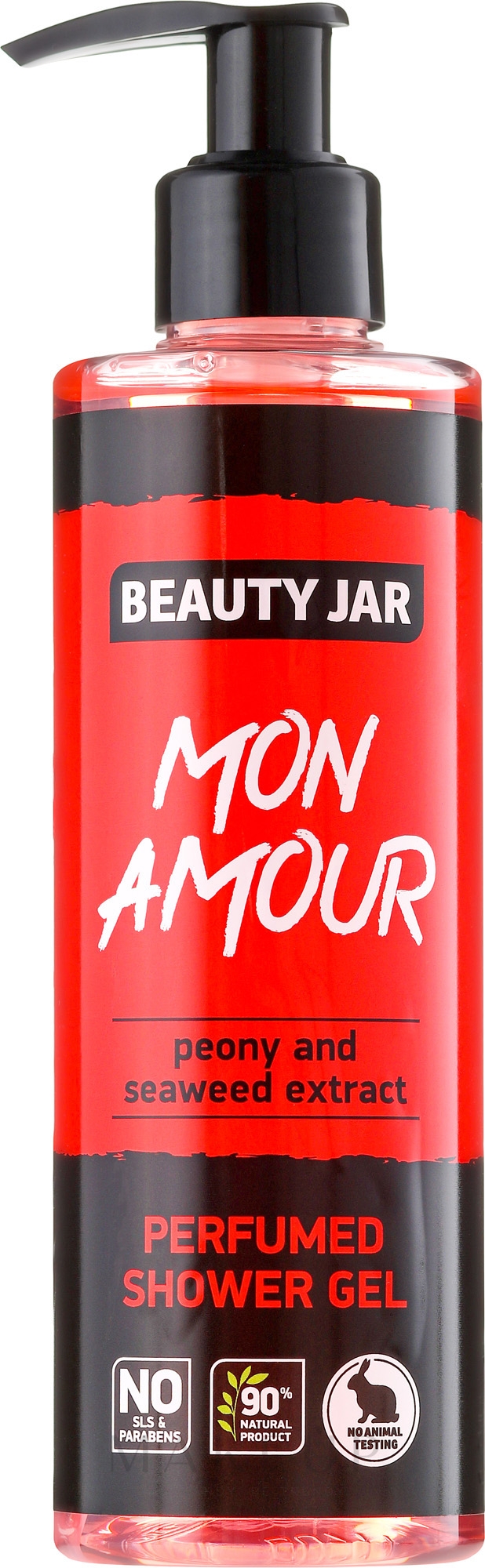 Duschgel mit Pfingstrose- und Algenextrakt - Beauty Jar Mon Amour Perfumed Shower Gel — Bild 250 g