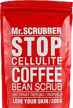 Anti-Cellulite Körperpeeling - Mr.Scrubber Stop Cellulite Coffee Bean Scrub — Bild N2