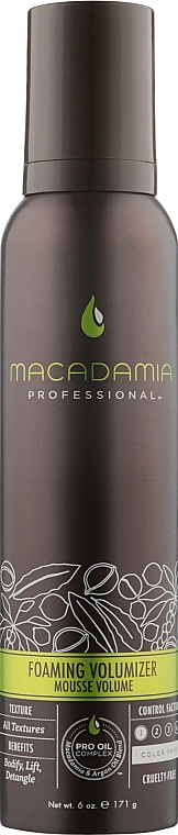 Haarmousse für mehr Volumen - Macadamia Professional Foaming Volumizer — Bild N1