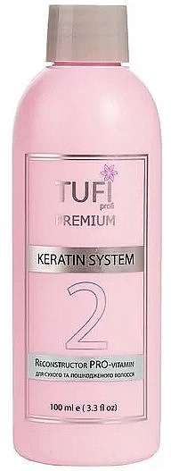 Keratin für trockenes und strapaziertes Haar - Tufi Profi Premium Reconstructor PRO-Vitamin — Bild N1