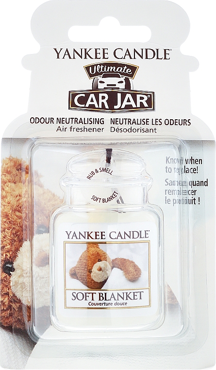 Auto-Lufterfrischer - Yankee Candle Soft Blanket Car Jar Ultimate  — Bild N1