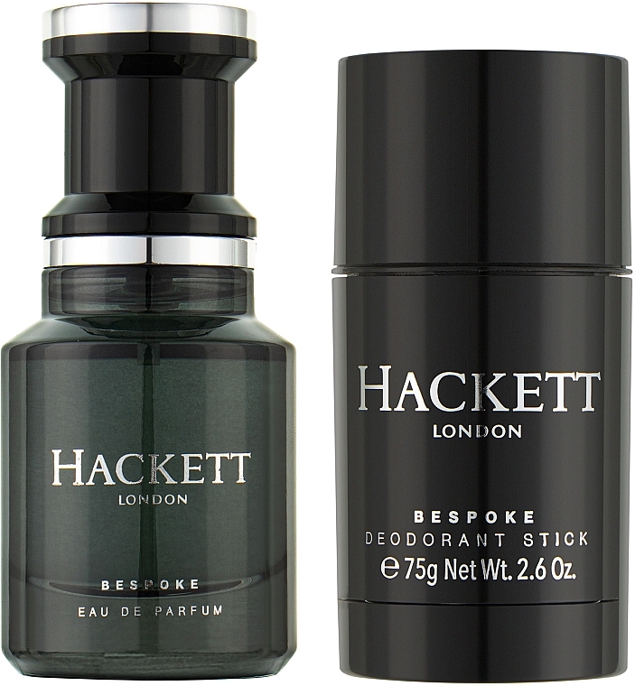 Hackett London Bespoke - Duftset (Eau de Parfum 50ml + Deostick 75g)  — Bild N2