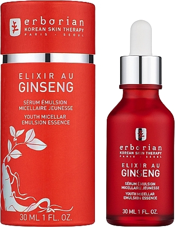 Anti-Aging Gesichtspflege mit Ginsengextrakt - Erborian Ginseng Elixir Au — Bild N1