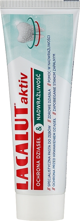 Zahnpasta für Zahnfleischschutz - Lacalut Activ — Bild N1