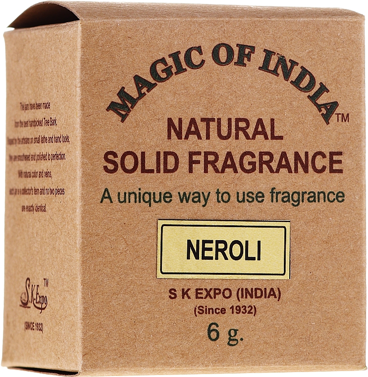 Natürliches Cremeparfum Neroli - Shamasa — Bild N1