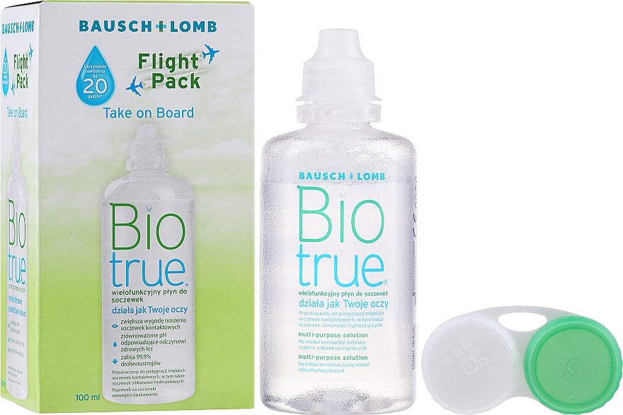 Kontaktlinsenlösung - Bausch & Lomb BioTrue Multipurpose Solution — Bild N2