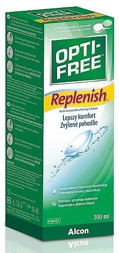 Multifunktionales Linsendesinfektionsmittel - Alcon Opti-Free Replenish — Bild N2