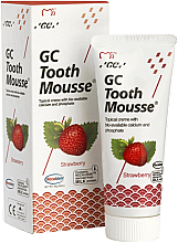 Zahncreme ohne Fluorid - GC Tooth Mousse Strawberry — Bild N1