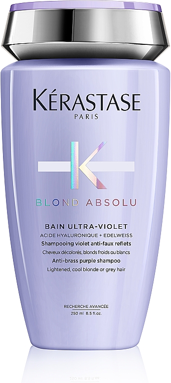 Shampoo für kühle Blondtöne ohne Gelbstich - Kerastase Blond Absolu Bain Ultra Violet