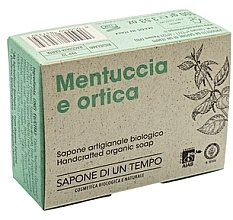 Düfte, Parfümerie und Kosmetik Seife Brennnessel und Minze - Sapone Di Un Tempo Organic Soap Nettle Mint