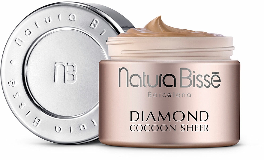 Intensiv feuchtigkeitsspendende und reparierende Gesichtscreme gegen Unvollkommenheiten - Natura Bisse Diamond Cocoon Sheer Cream SPF30 — Bild N1