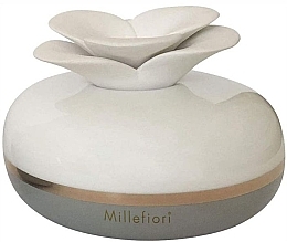 Düfte, Parfümerie und Kosmetik Diffusor aus Porzellan ohne Füllstoff - Millefiori Milano Air Design Grey Flower