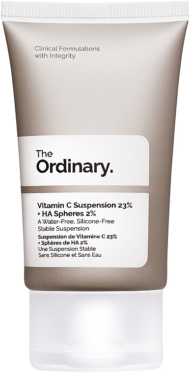 The Ordinary Vitamin C Suspension 23% + HA Spheres 2% - Gesichtsserum mit 23% Vitamin C und 2% Hyaluronsäure — Bild N1