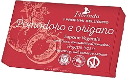 Natürliche Seife Tomate mit Oregano - Florinda Pomodoro e Origano — Bild N1