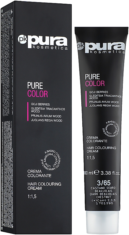 Creme-Haarfarbe - Pura Kosmetica Pure Color Hair Colorante — Bild N1