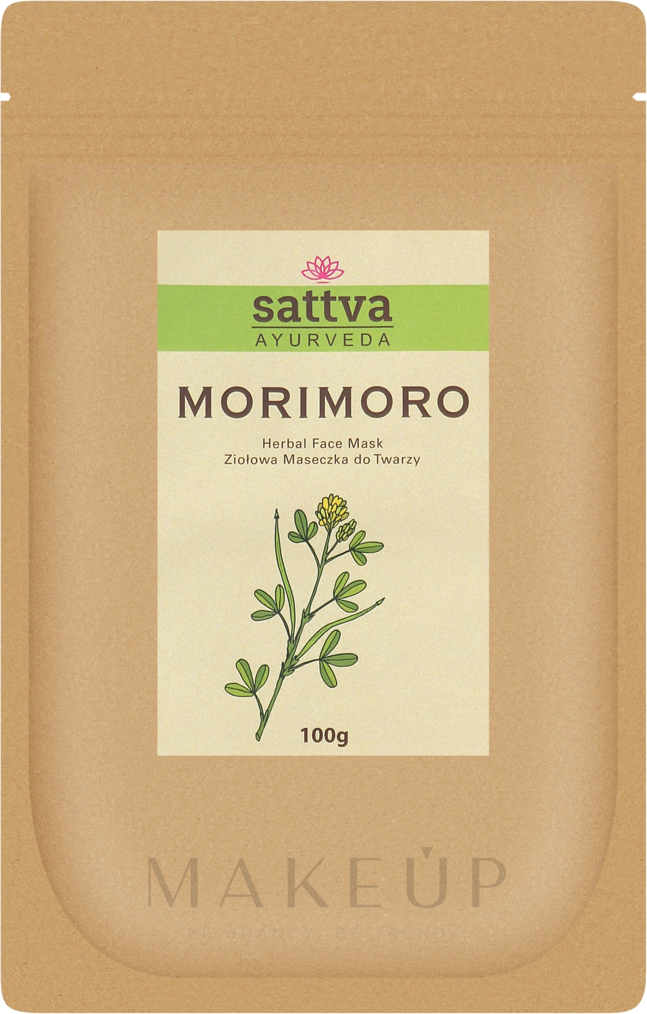 Kräutermaske Morimoro - Sattva Morimoro Herbal Face Mask — Bild 100 g