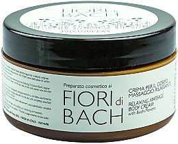 Düfte, Parfümerie und Kosmetik Entspannende Massagecreme für den Körper mit Bachblüten - Phytorelax Laboratories Bach Flowers Relaxing Massage Body Cream