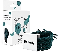 Düfte, Parfümerie und Kosmetik Haargummi quetzal green 4 St. - Bellody Original Hair Ties