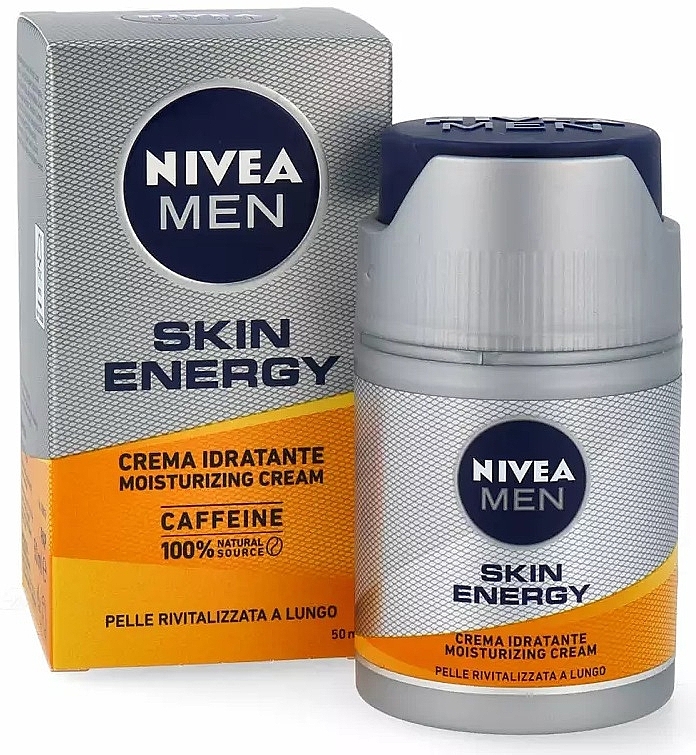 Feuchtigkeitsspendende Gesichtscreme - NIVEA MEN Skin Energy Moisturizing Cream — Bild N2