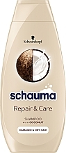 Düfte, Parfümerie und Kosmetik Shampoo mit Sheabutter - Schwarzkopf Schauma Repair & Care Shampoo