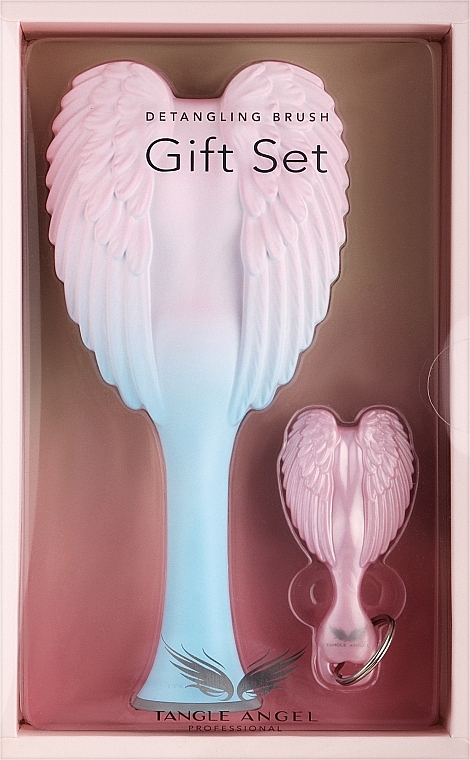 Geschenkset rosa-blau - Tangle Angel Limited Edition Gift Set (Bürste 1 St. + Bürste Mini 1 St.)  — Bild N1