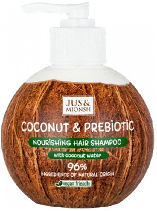 Haarshampoo - Jus & Mionsh Coconut & Prebiotic Nourishing Hair Shampoo — Bild N1