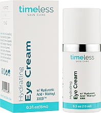 Augencreme - Timeless Skin Care Eye Cream Hyaluronic Acid — Bild N2