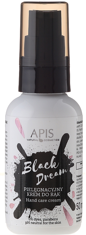 Pflegende Handcreme - APIS Professional Black Dream Hand Cream