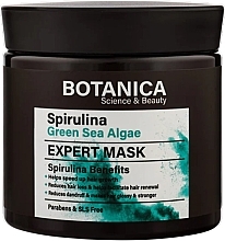 Haarmaske mit Algenextrakt - Botanica Spirulina Green Sea Algae Expert Mask — Bild N1