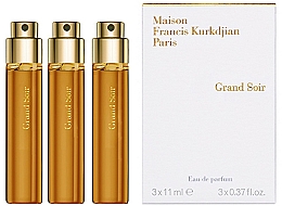 Düfte, Parfümerie und Kosmetik Maison Francis Kurkdjian Grand Soir - Duftset (Eau de Parfum Mini 3x11ml)