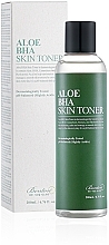 Feuchtigkeitsspendendes Gesichtstonikum mit Aloe-Wasser und Salicylsäure - Benton Aloe BHA Skin Toner — Bild N1