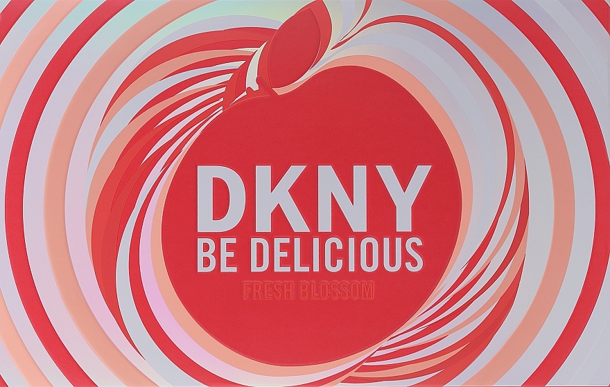 DKNY Be Delicious Fresh Blossom Duftset (Eau de Parfum /100 ml + Körpernebel /125 ml + Kosmetiktasche)  — Bild N3