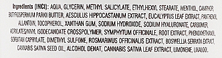 Fußbalsam mit Kastanien-, Beinwell- und Hanföl - Bione Cosmetics Cannabis Kostival Herbal Ointment with Horse Chestnut — Foto N3
