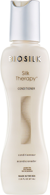 Haarspülung mit pflanzlichen Extrakten und Kräutern - BioSilk Silk Therapy Conditioner — Foto N7