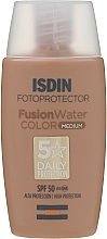 Sonnenschutzcreme für das Gesicht - Isdin Fotoprotector Fusion Water Color SPF 50+ — Bild N1