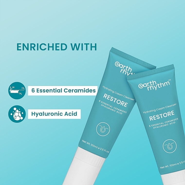 Feuchtigkeitsspendende Reinigungscreme - Earth Rhythm Restore Hydrating Cream Cleanser — Bild N2