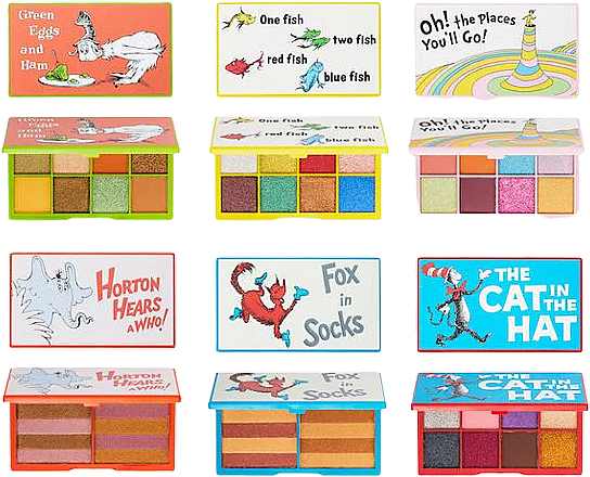 Make-up-Paletten-Set 6-tlg. - I Heart Revolution Dr. Seuss Palette Collection — Bild N4