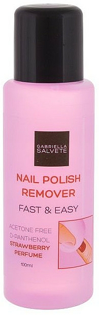 Nagellackentferner - Gabriella Salvete Nail Polish Remover Fast & Easy — Bild N1