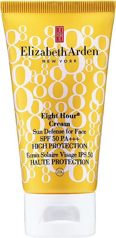 Sonnenschutzcreme für das Gesicht - Elizabeth Arden Eight Hour Cream Sun Defense for Face SPF 50 Sunscreen High Protection PA+++ — Bild N1